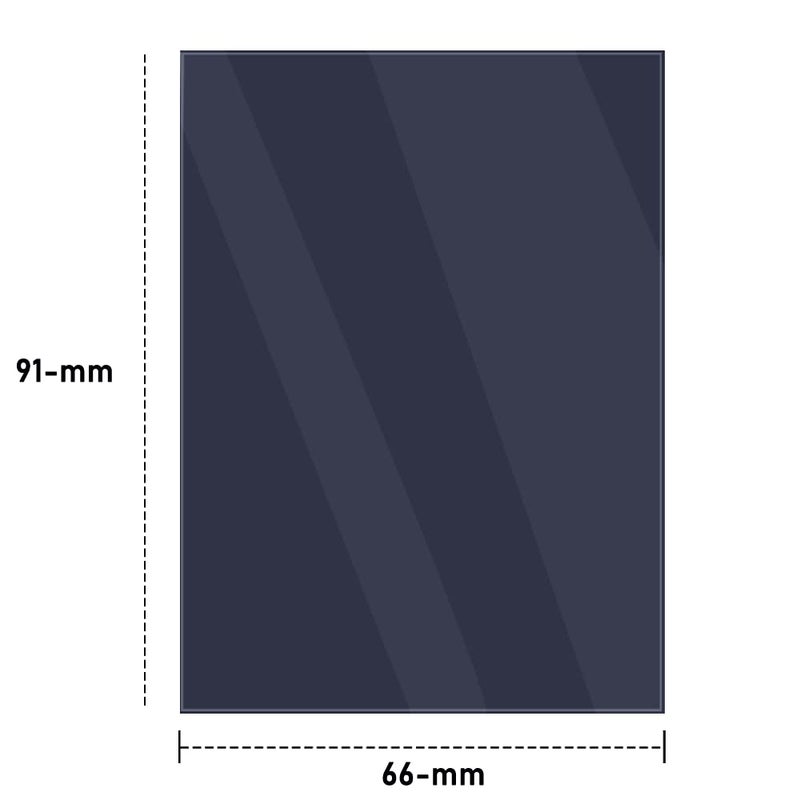 Kitoyz 200 Counts Black Card Sleeves Top Loaders for Trading Card, Matte Card Sleeves Deck Card Protectors Compatible with Baseball Card, Sports Cards, Game Card - Image 2